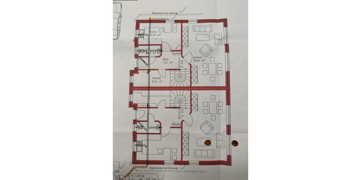 Doppelhaushälfte Dörpen - 11 Zimmer, 129 m&sup2;, 1.100&euro; | Angebot:25397214