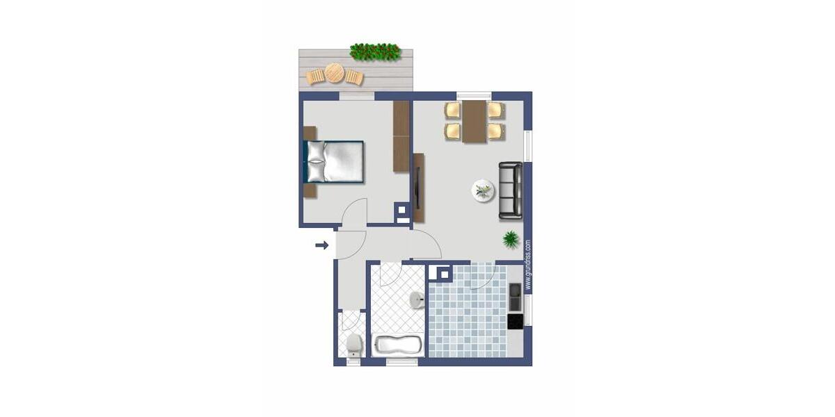 Etagenwohnung Heidenheim an der Brenz - 2 Zimmer, 52 m&sup2;, 525&euro; | Angebot:26389373