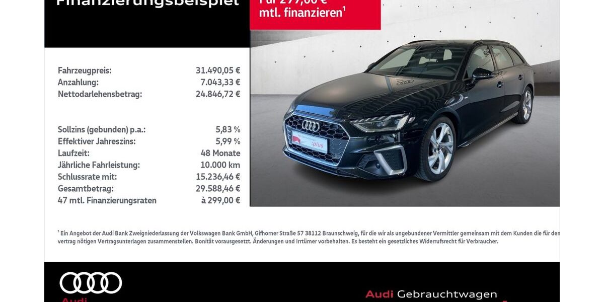 Audi A4 51.593 km 31.490 &euro; Rostock 18059