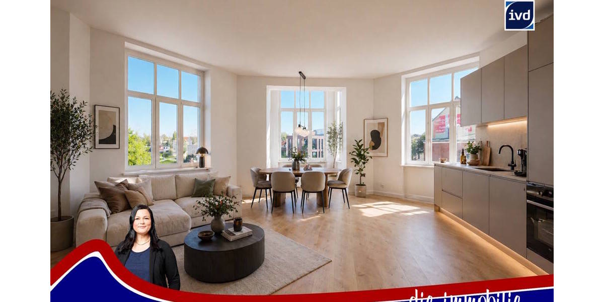 Etagenwohnung Magdeburg / Stadtfeld West Stadtfeld West - 2 Zimmer, 65 m&sup2;, 460&euro; | Angebot:26364098