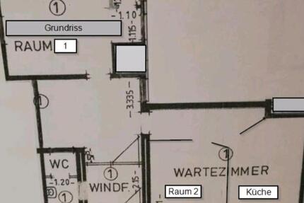 zu vermieten schöne Büro- Praxisräume oder als Wohnung 2 zimmer