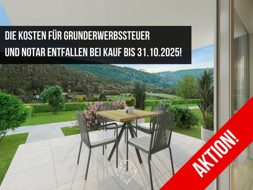 Wohnen mit Stil: Hochwertige NeubauWohnung mit Terrasse und Blick ins Grüne; KFW-40 Förderung