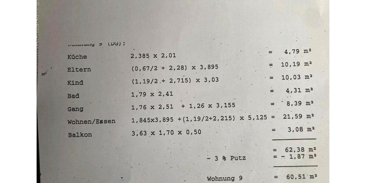 Dachgeschoßwohnung Höchstädt an der Donau - 3 Zimmer, 61 m&sup2;, 650&euro; | Angebot:25332263