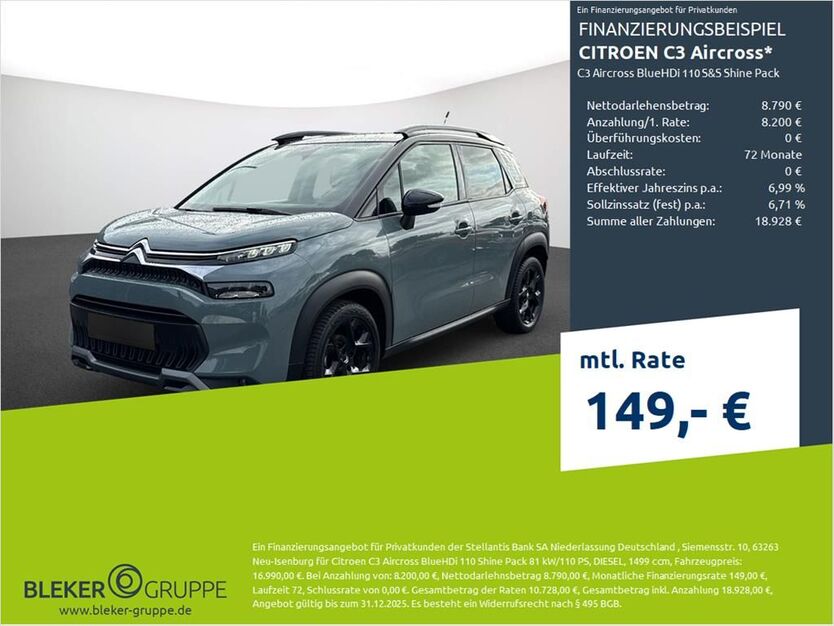 Citroen C3 Aircross 73.764 km 16.380 € Ahaus 48683