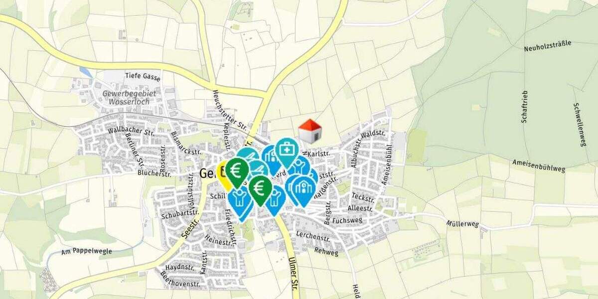 *** Wohnen & Arbeiten kombinieren: Einfamilienhaus mit Praxisanbau und Gartenpool *** 1 zimmer