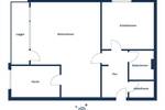Etagenwohnung Bonn Lannesdorf - 2 Zimmer, 65 m&sup2;, 199.000&euro; | Angebot:26673477