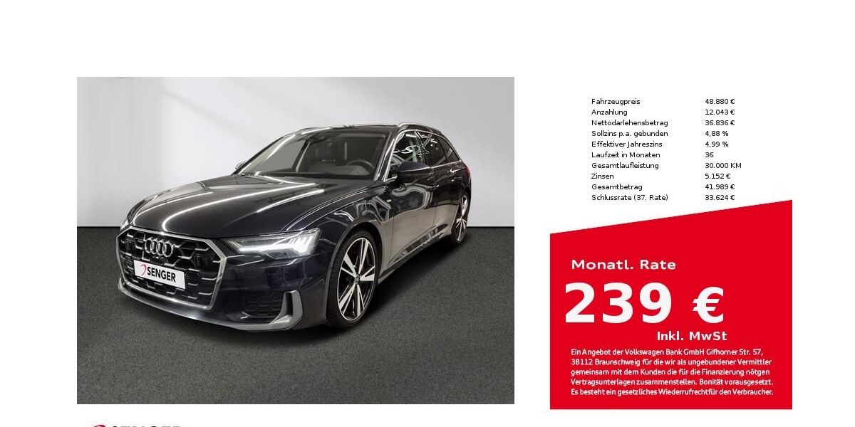 Audi A6 52.240 km 48.880 &euro; Münster 48153