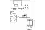 Dachgeschoßwohnung Lübeck Alt-Travemünde / Rönnau - 1.5 Zimmer, 48 m&sup2;, 1.250&euro; | Angebot:24497247