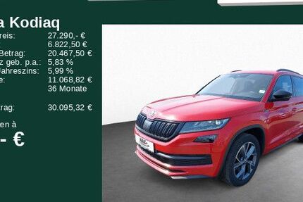 Skoda Kodiaq 74.500 km 27.290 &euro; Rödermark 63322
