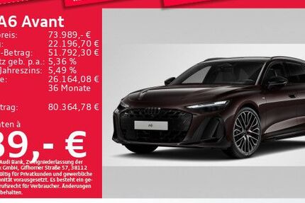 Audi A6 1.636 km 73.989 &euro; Eching 85386