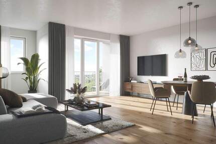 HERZOG LUDWIG: Perfekt geschnittene 3,5-Zimmer-Stadtwohnung mitten in Erding 3 zimmer