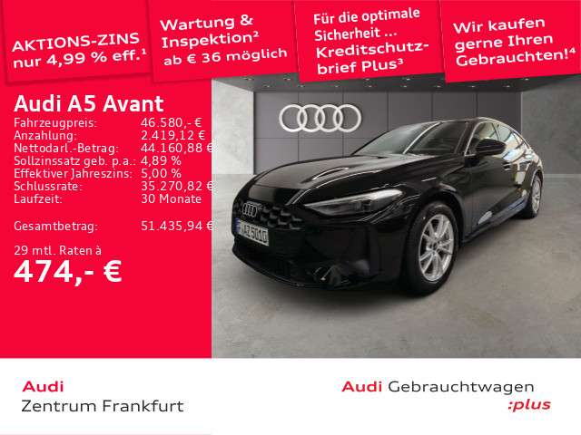 Audi A5 9.900 km 48.691 &euro; Frankfurt 60314