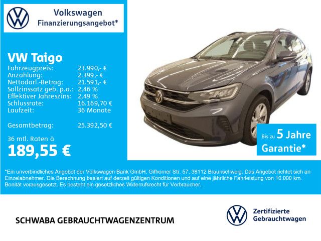 VW Taigo 13.800 km 23.990 &euro; Gersthofen 86368