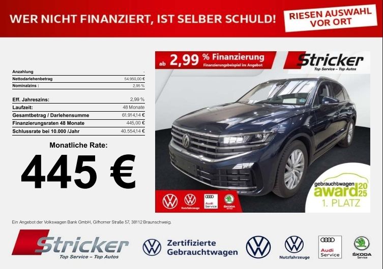 VW Touareg 24.504 km 54.949 &euro; Detmold 32760