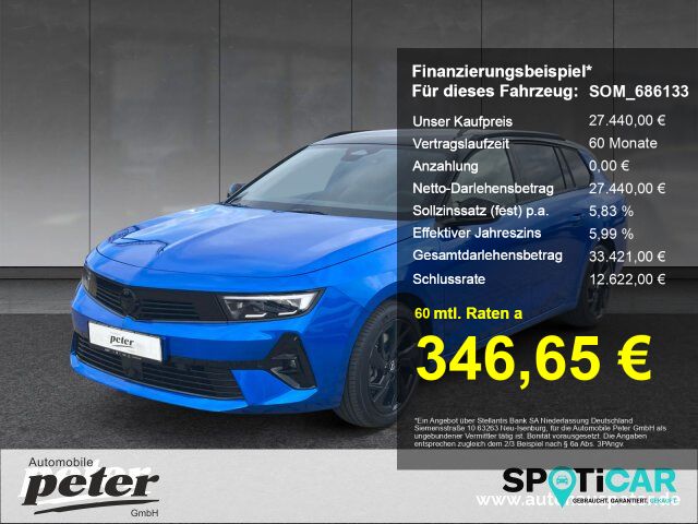 Opel Astra 19.260 km 27.440 € Erfurt 99086