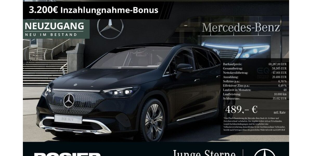 Mercedes-Benz EQE SUV 17.573 km 66.370 &euro; Menden 58706