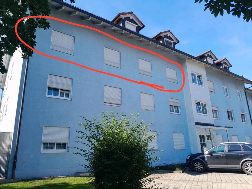 5 Zimmerwohnung mit 2 TG -Stellplätzen in Rosenheim von Privat