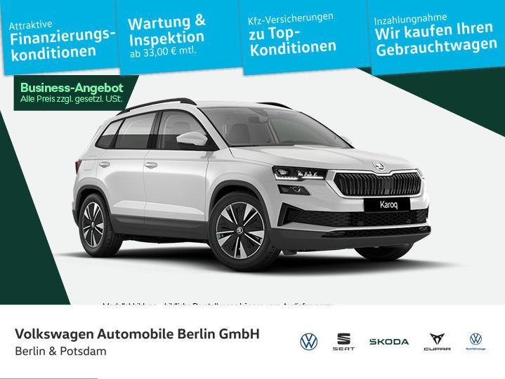 Skoda Karoq 4.610 km 32.740 &euro; Berlin 12099