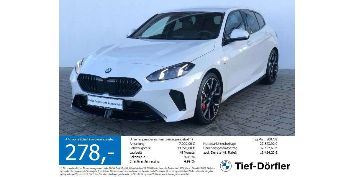 BMW 120 14.500 km 33.220 &euro; Marktsteft 97342