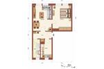 Etagenwohnung Prenzlau - 2 Zimmer, 46 m&sup2;, 320&euro; | Angebot:26233074