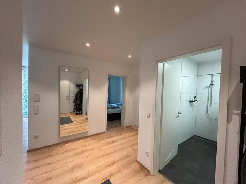 Moderne 2-Zimmer Wohnung mit Garten in Hüttlingen