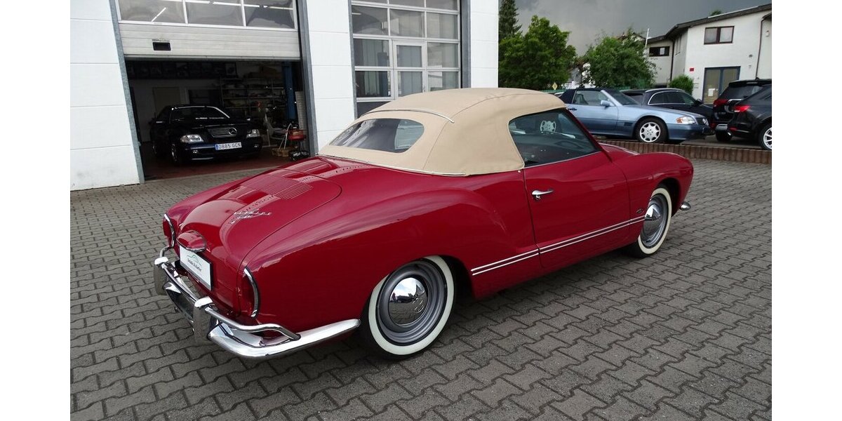 VW Karmann Ghia Cabrio vollständig restauriert 1.200 km 59.990 &euro; Rodgau 63110