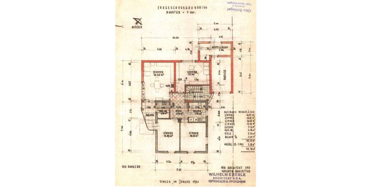 Mehrfamilienhaus, Wohnhaus Remchingen Singen - 8 Zimmer, 184 m&sup2;, 595.000&euro; | Angebot:23970592