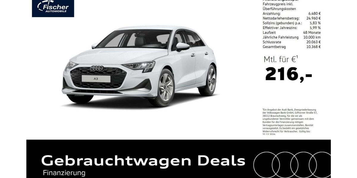Audi A3 12.021 km 31.440 &euro; Neumarkt 92318