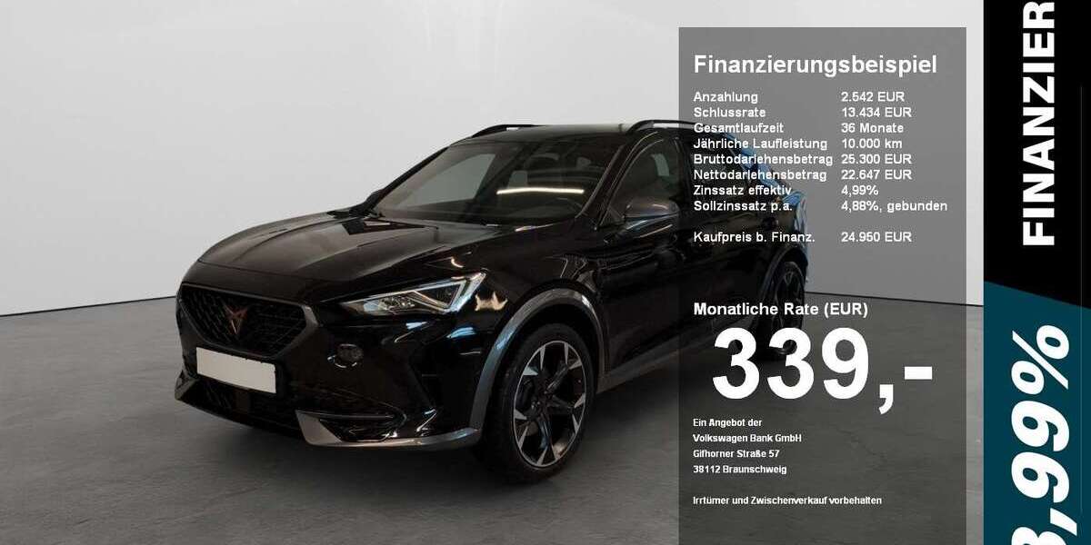 Cupra Formentor 47.090 km 24.950 &euro; Regensburg 93055