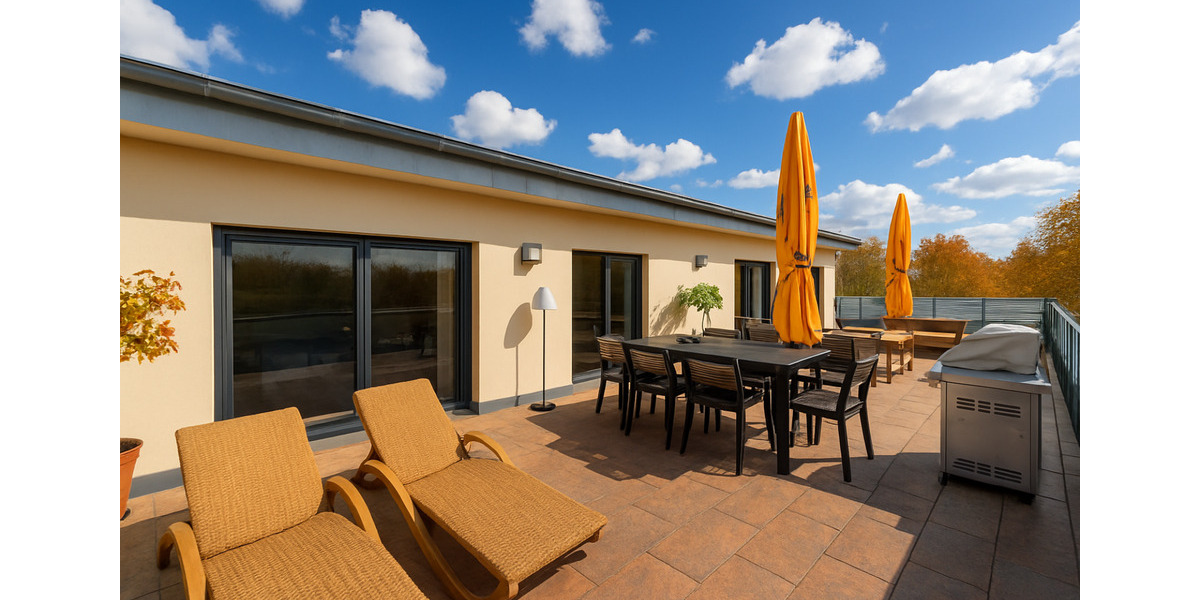 Einzigartiges Penthouse mit direktem Havelblick und einer 70 m² XXL-Terrasse 3 zimmer