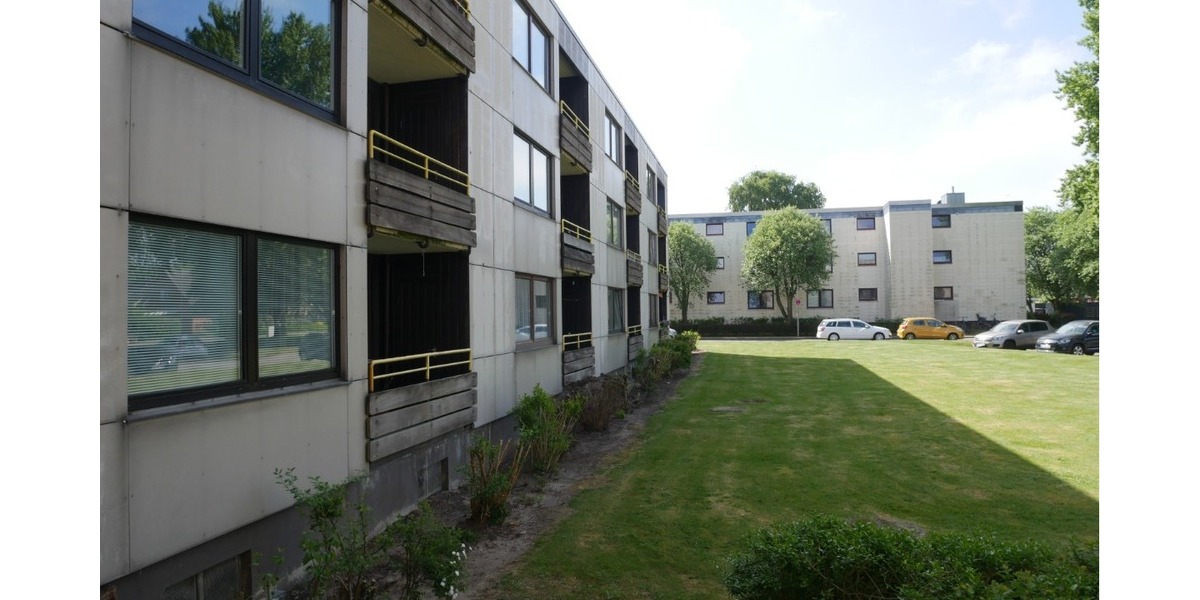 Etagenwohnung in Husum - mietfrei - 2 Zimmer mit Süd-Balkon zu verkaufen! 2 zimmer