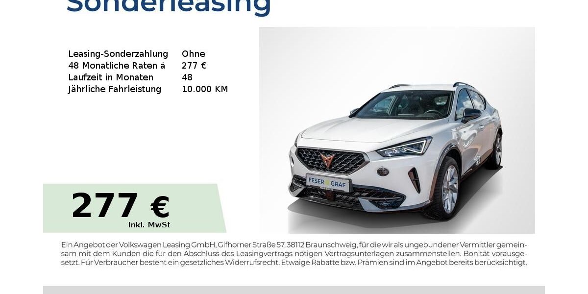 Cupra Formentor 41.614 km 23.440 &euro; Bernburg 06406