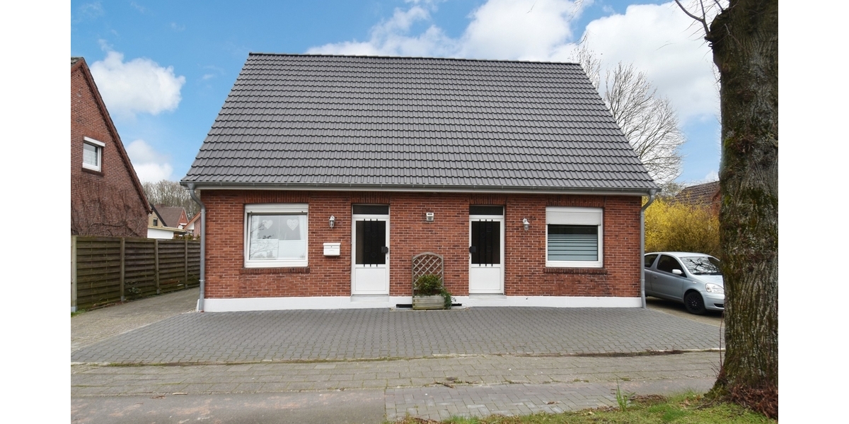 Zweifamilienhaus in zentraler Lage am Untenende. Durch Mieteinnahmen zum Eigenheim! - Zweifamilienhaus Papenburg | Angebot:26365847