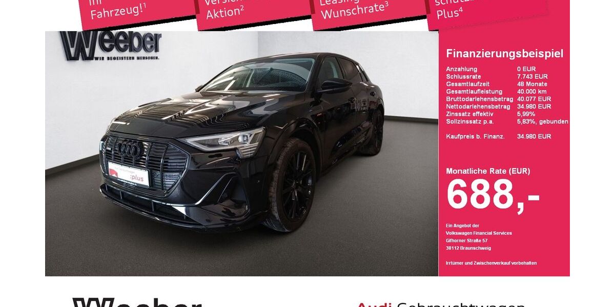 Audi e-tron 77.171 km 34.350 &euro; Leonberg 71229