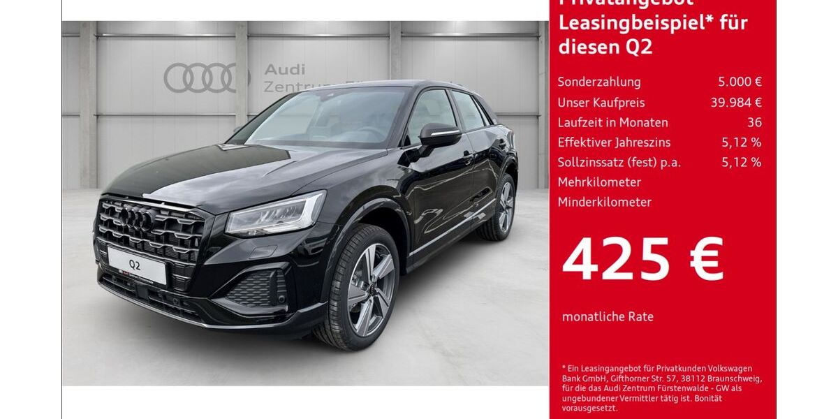 Audi Q2 1.500 km 39.984 &euro; Fürstenwalde 15517