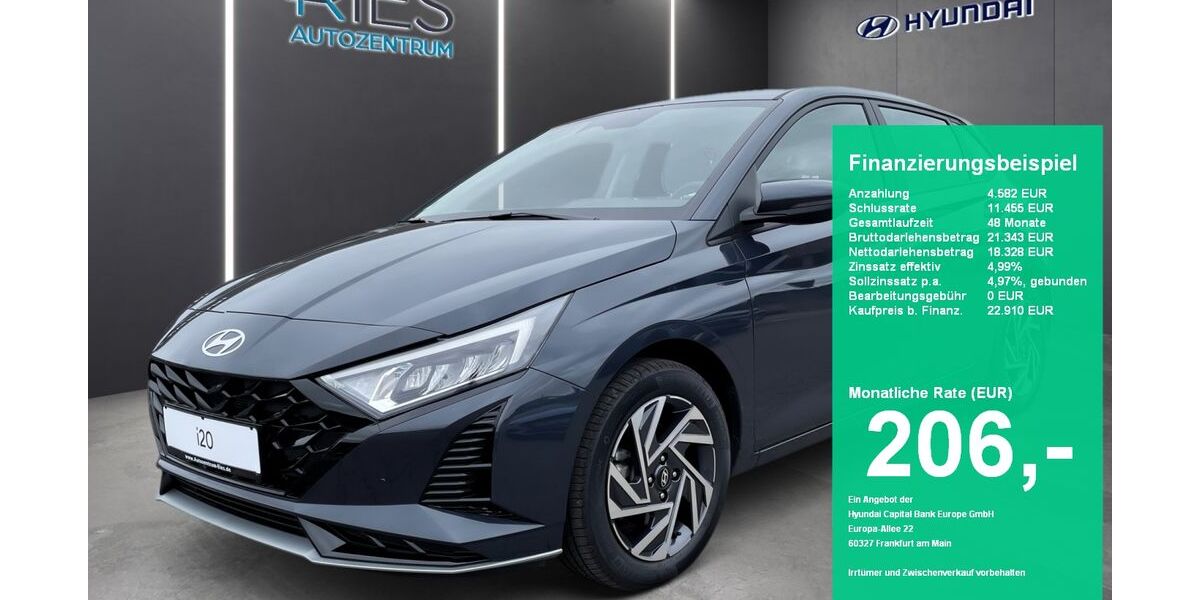Hyundai i20 8.000 km 20.940 &euro; Bad Soden-Salmünster 63628