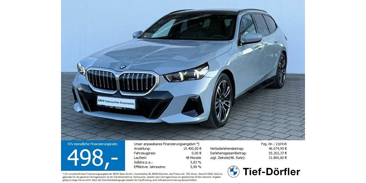 BMW 520 16.250 km 51.999 &euro; Marktsteft 97342