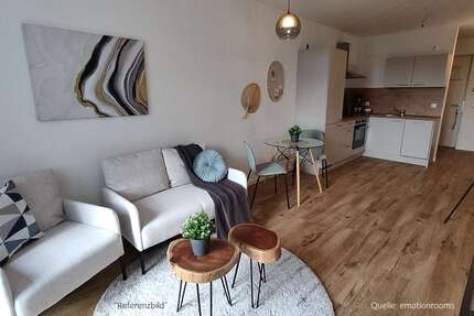 Wohnung Leipzig Nordost - 2 Zimmer, 48 m&sup2;, 596&euro; | Angebot:26365509