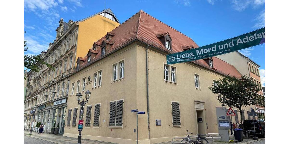 Etagenwohnung Zwickau Innenstadt - 2 Zimmer, 55 m&sup2;, 55.000&euro; | Angebot:25780738