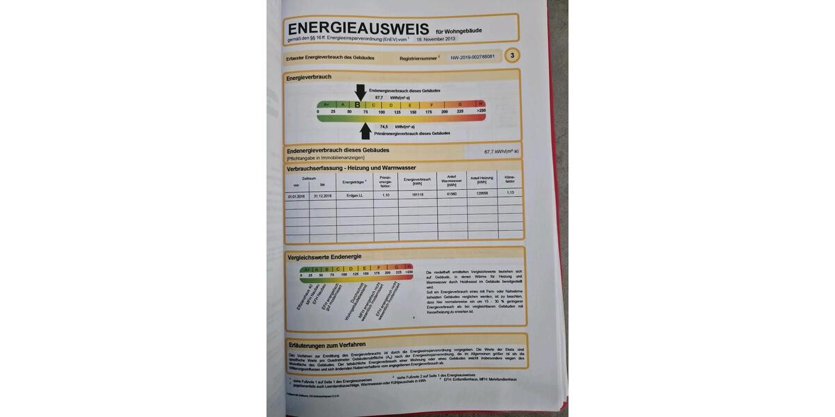 Etagenwohnung Hiddenhausen - 2 Zimmer, 46 m&sup2;, 117.900&euro; | Angebot:27096061