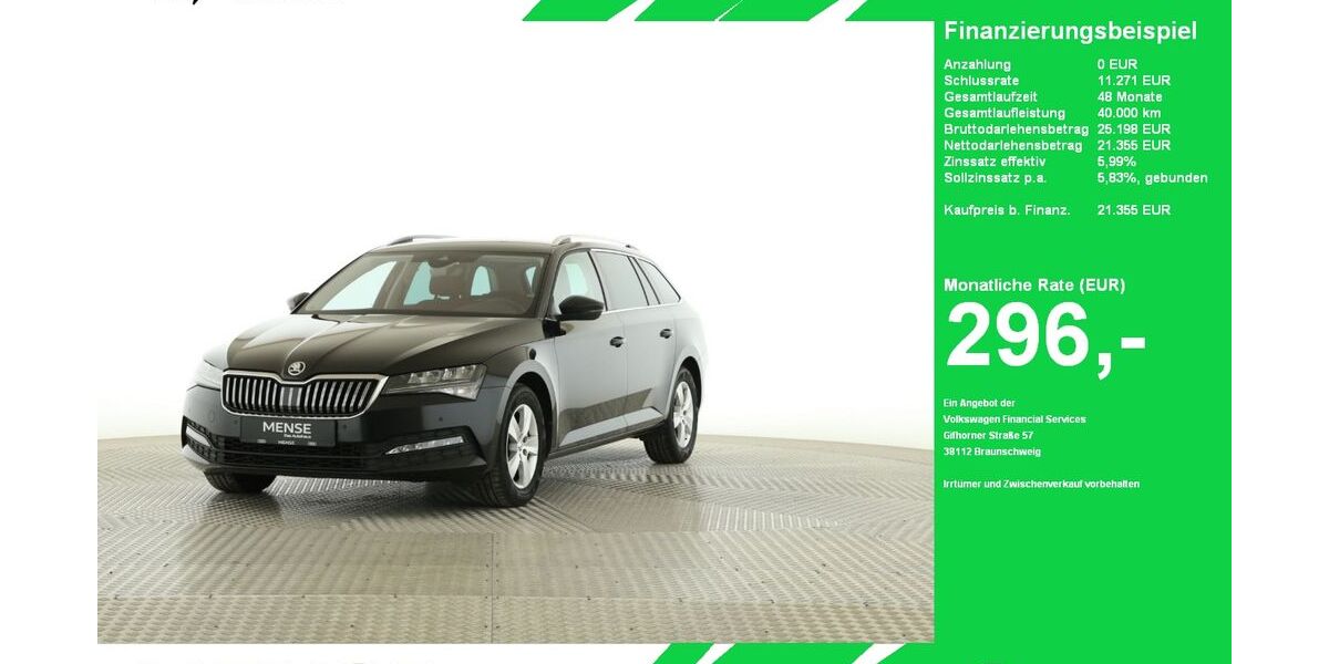 Skoda Superb 126.204 km 21.355 &euro; Oelde (Stromberg) 59302