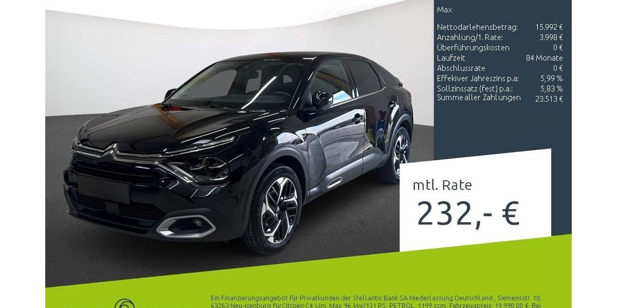 Citroen C4 26.758 km 19.420 &euro; Dülmen 48249