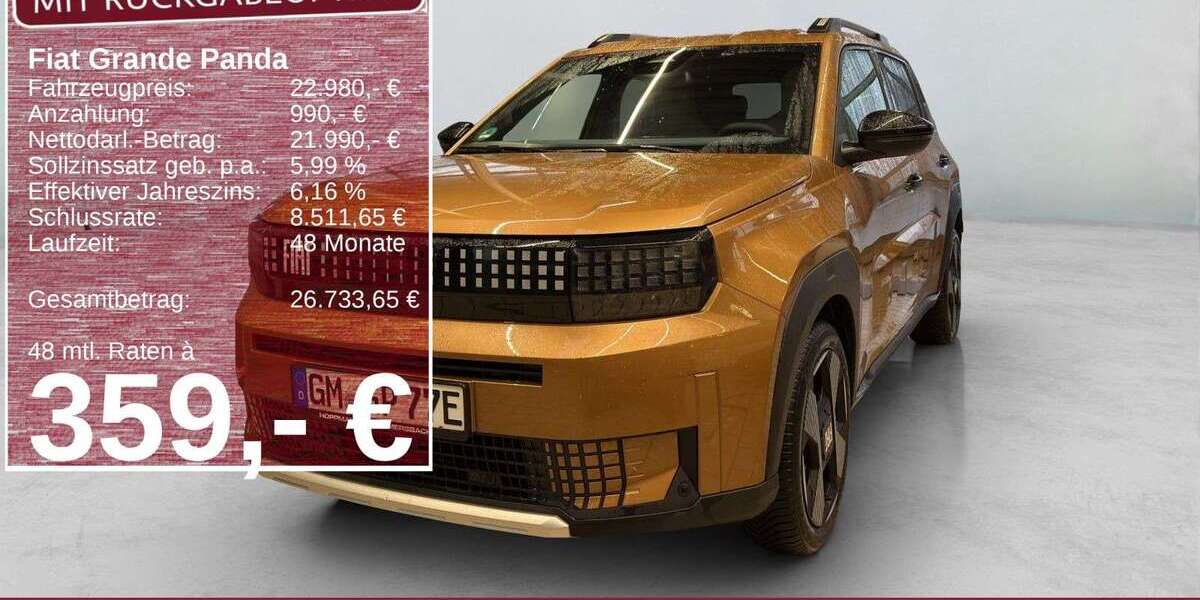 Fiat Grande Panda 14.000 km 22.980 &euro; Gummersbach 51647