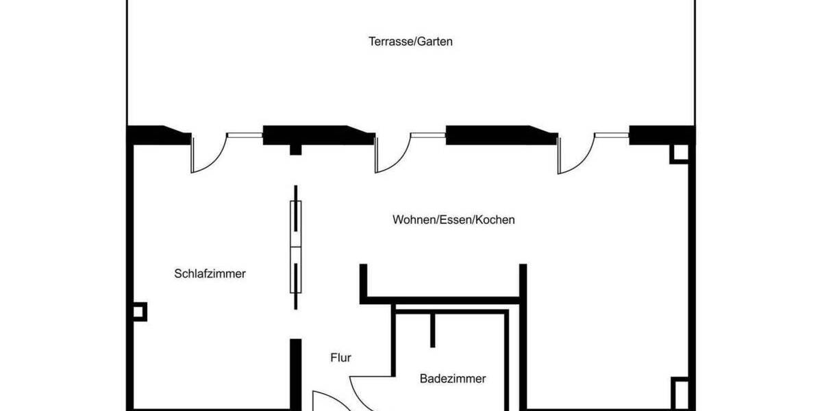 Etagenwohnung Starnberg - 2 Zimmer, 61 m&sup2;, 1.830&euro; | Angebot:24810206