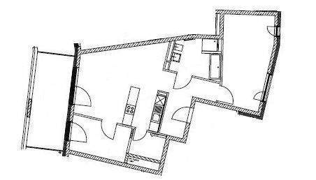 Etagenwohnung Mönchengladbach Stadtmitte - 3 Zimmer, 87 m&sup2;, 1.158&euro; | Angebot:24623558