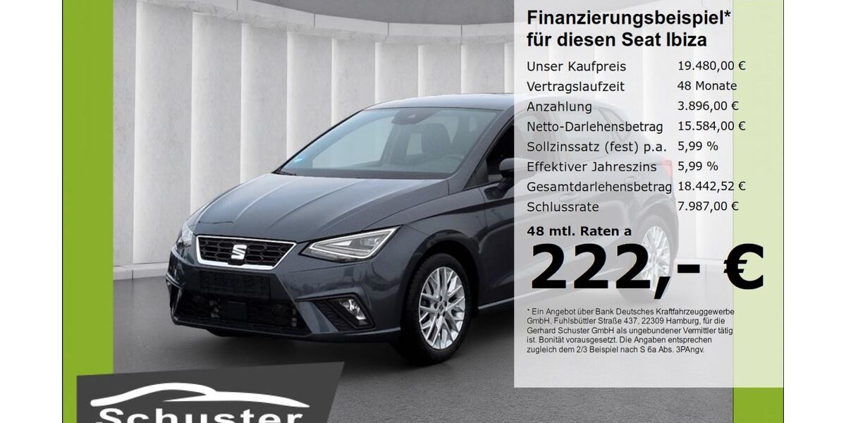 Seat Ibiza 14.590 km 18.779 &euro; Ruhstorf 94099