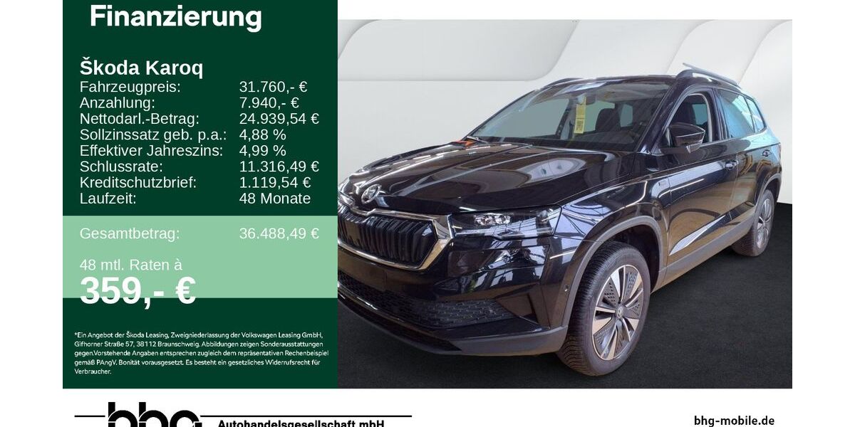 Skoda Karoq 26.691 km 31.760 &euro; Mössingen 72116
