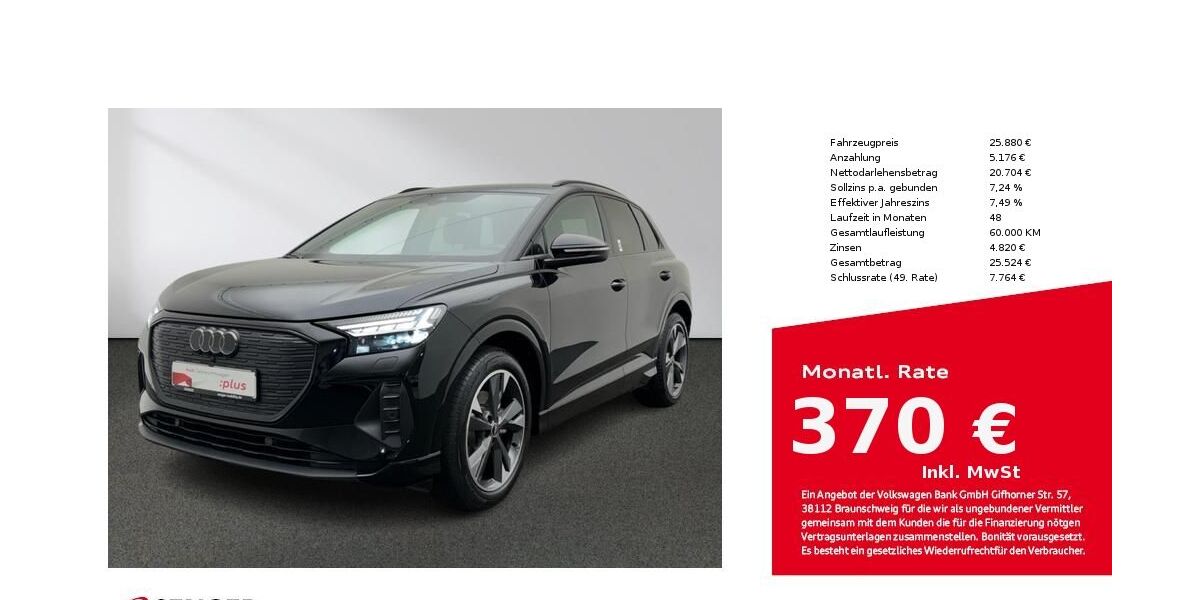 Audi Q4 e-tron 36.950 km 25.880 &euro; Lingen 49809