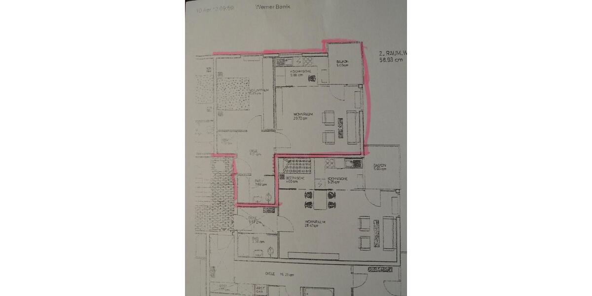 Etagenwohnung Bad Lauterberg im Harz - 2 Zimmer, 57 m&sup2;, 65.000&euro; | Angebot:27068624