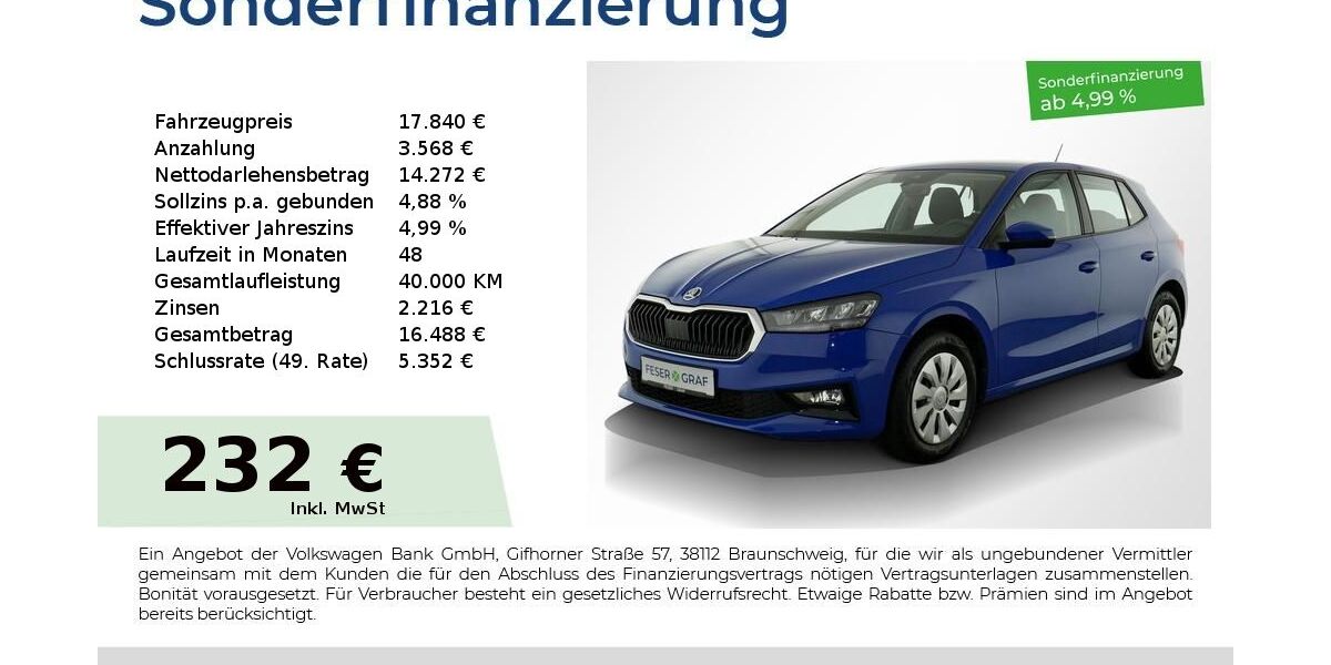 Skoda Fabia 10.150 km 16.770 &euro; Nürnberg 90441